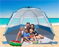 ABCCAMPING Beach Tent Instant Pop up Sun Shade