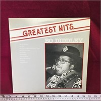 Bo Diddley Greatest Hits 1981 LP Record