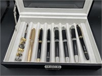 Set Of Montblanc Luxury Pens & Cufflinks