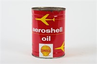 SHELL AEROSHELL OIL U.S. QT CAN
