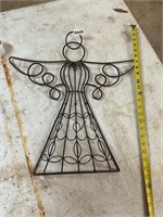 Metal angel decor