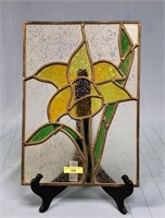 Leaded Stained Glass 14 x 11