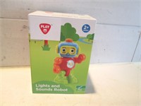 NEW LIGHTS AND SAUNDS TOY ROBOT 2+