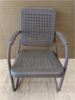 Vintage Metal Patio/ Garden Rocker Chair