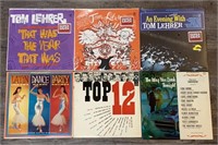 (6) Records by Tom Lehrer & Other Artists