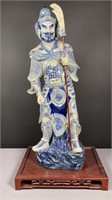 Large Chinese Warrior Statue