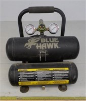 Blue hawk 2 gal air compressor.