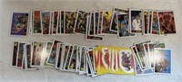 Large Lot Of 1988 Dinosaurs Attack Cards And
