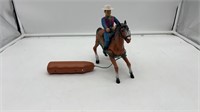 Cowboy on horse