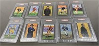 Group of PSA 10 Football Hall of Fame Cards