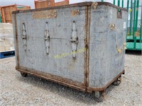 Galvanized Tub on Casters