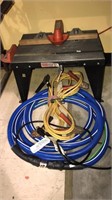 Electric heated hose, automobile jumper cables,