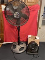 Floor fan and baby fan