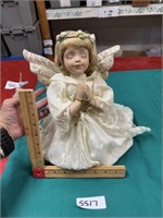 Vintage porcelain doll angel