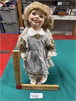 Vintage porcelain doll