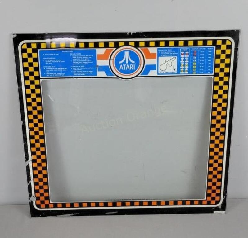 Atari Arcade Game Glass