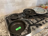 LOT OF MISC  SKILLETS/PANS COOKWARE