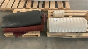 1 LOT, Assorted Floor Mats & Conveyor Belt