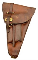M40 pistol holster brown leather unmarked