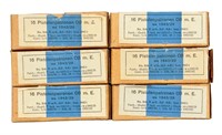 WW2 German 9mm ammunition - (6) boxes