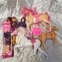 fashon dolls and horses