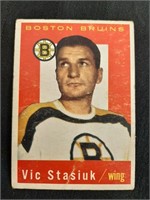 1959-60 Topps NHL Vic Stasiuk Card #14