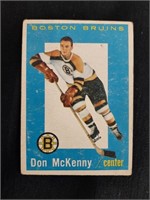 1959-60 Topps NHL Don McKenny Card #9