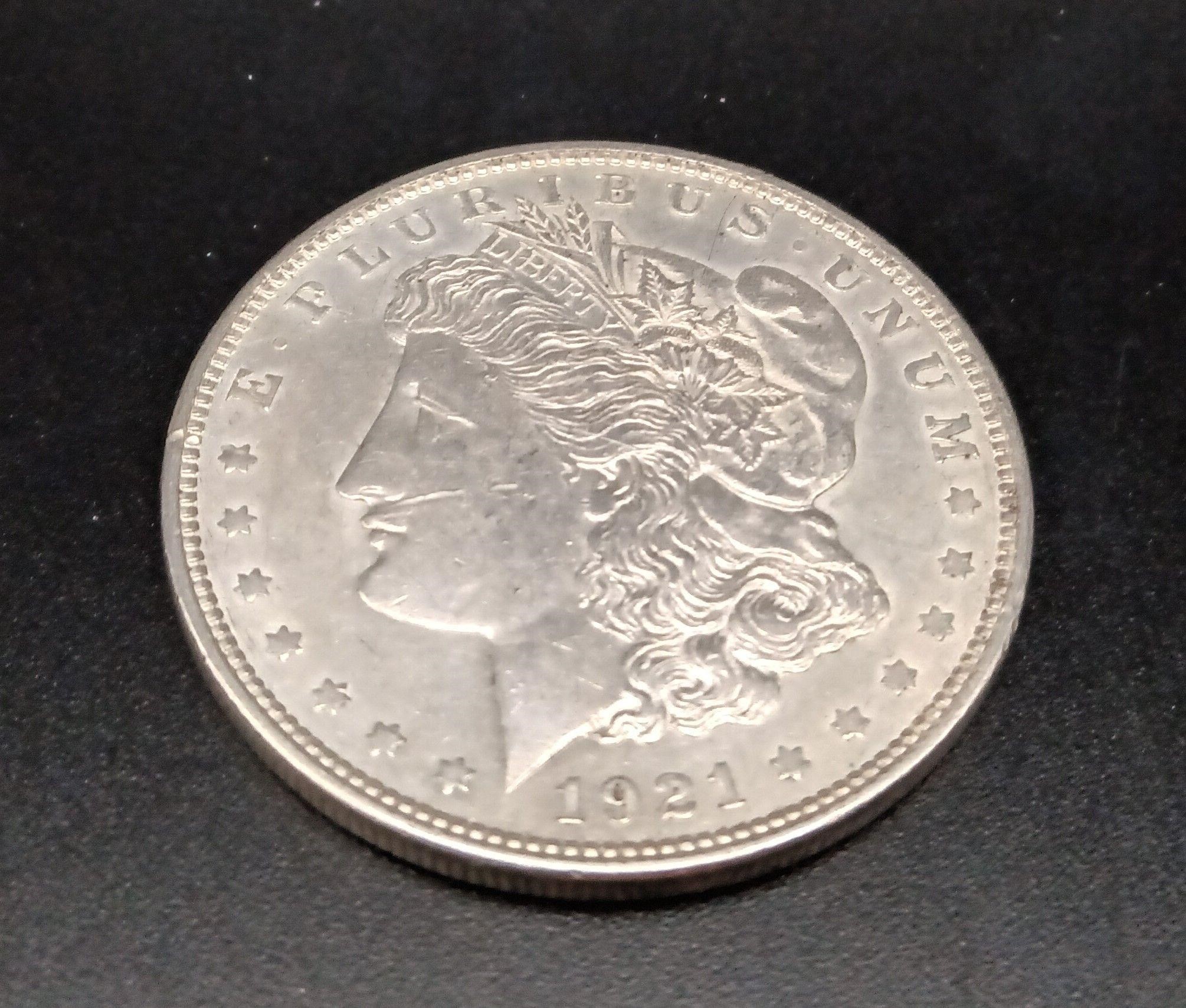 1921 Morgan Silver Dollar (26.7 grams)