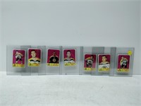 7 Topps hockey cards - Boston Bruins 1966-67