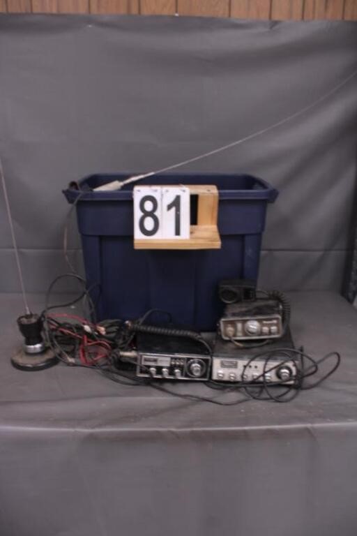 Blue Tote CB Radios Cobra 138 - Royce - Midland-