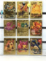 Gold Foil Pokémon Cards