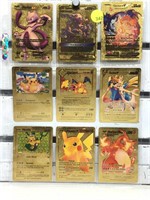 Gold Foil Pokémon Cards