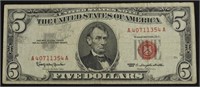 5 DOLLAR RED SEAL VF