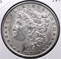 1879 MORGAN DOLLAR AU