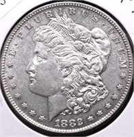 1882 S MORGAN DOLLAR AU