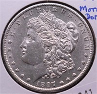 1897S MORGAN DOLLAR UNC