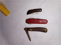 (3) Misc. Knives