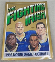 C12) 1993 Notre Dame Football Guide Book