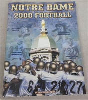 C12) 2000 Notre Dame Football Guide Book