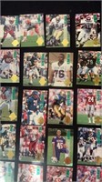 Collector Football Cards 51 Total Cards