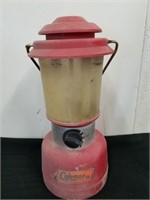 11 in vintage Coleman plastic red lantern