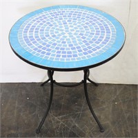 Tile & Stain Glass Mosaic Bistro/Patio Table