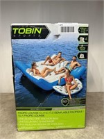 Tobin Sports inflatable lounge island, appears to