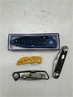 (KC) 4 Pocket Knife’s 8”