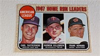 1968 Topps Baseball #6 Yastrzemski