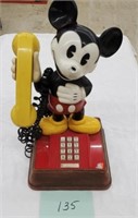 Vintage 70's The Mickey Mouse Phone  15"