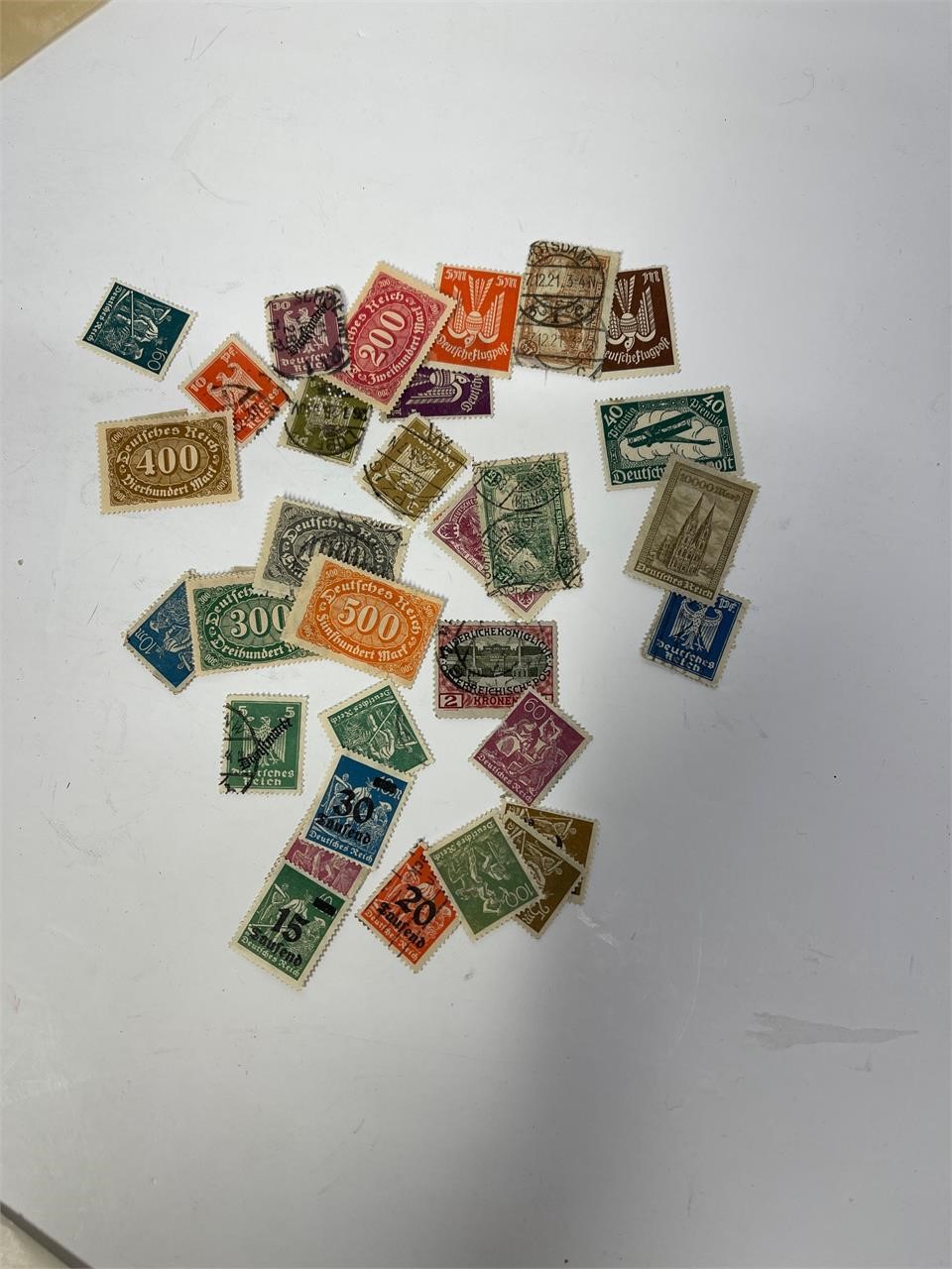 German third Reich stamps