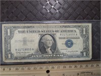 1957 B  $1 Dollar Silver Certificate