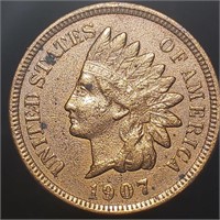 1907 Indian Head Cent - Nice!