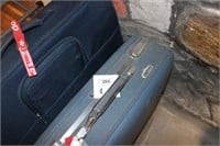 Suitcase and suit bag